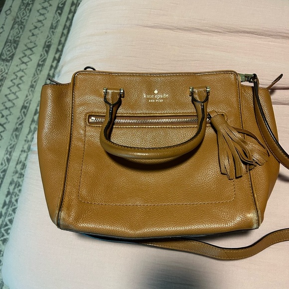 Kate Spade pebbled leather crossbody bag - Picture 1 of 7